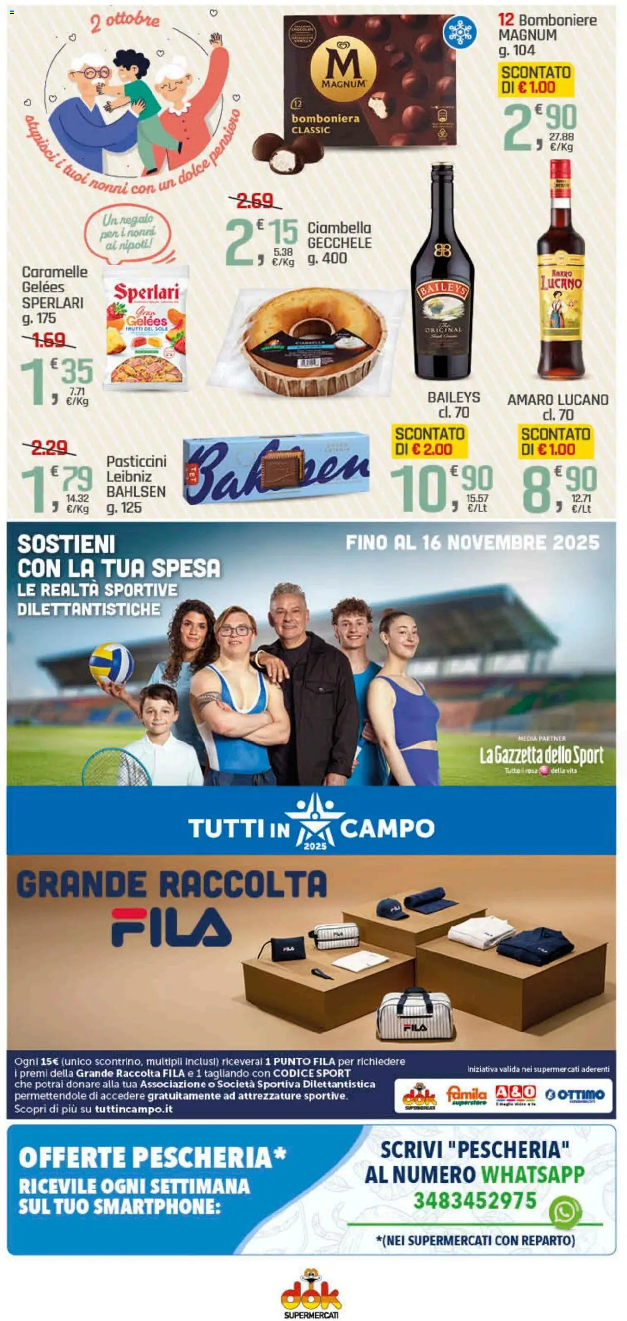 Volantino DOK del 25.09.2025 | Pagina: 13 | Prodotti: Caramelle, Smartphone, Amaro