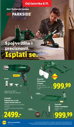 Lidl katalog - pregled Lidl kataloga - važi od 06.11.2025 | Strana: 50