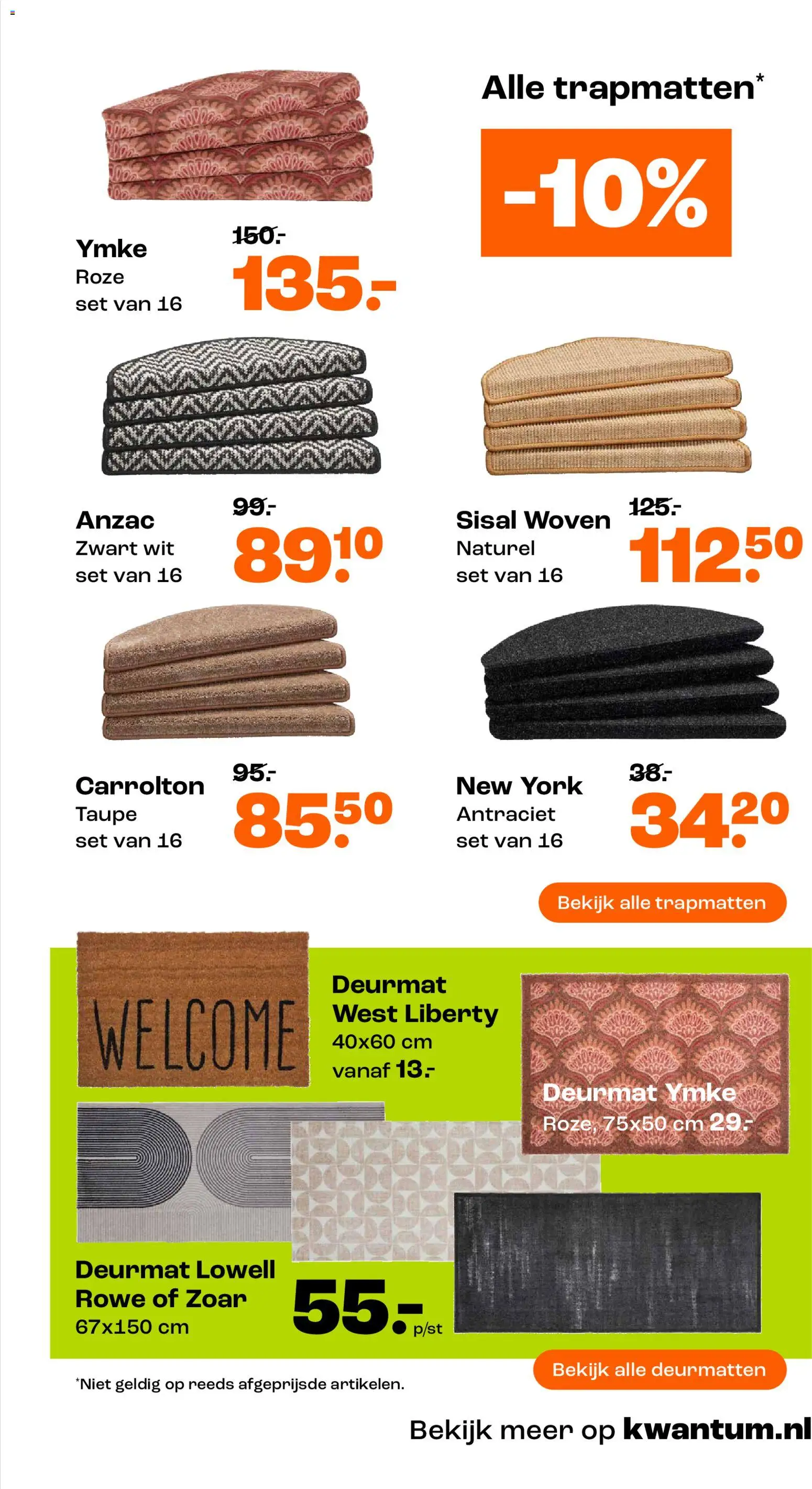 {H1} | Pagina: 20 | Producten: Deurmat