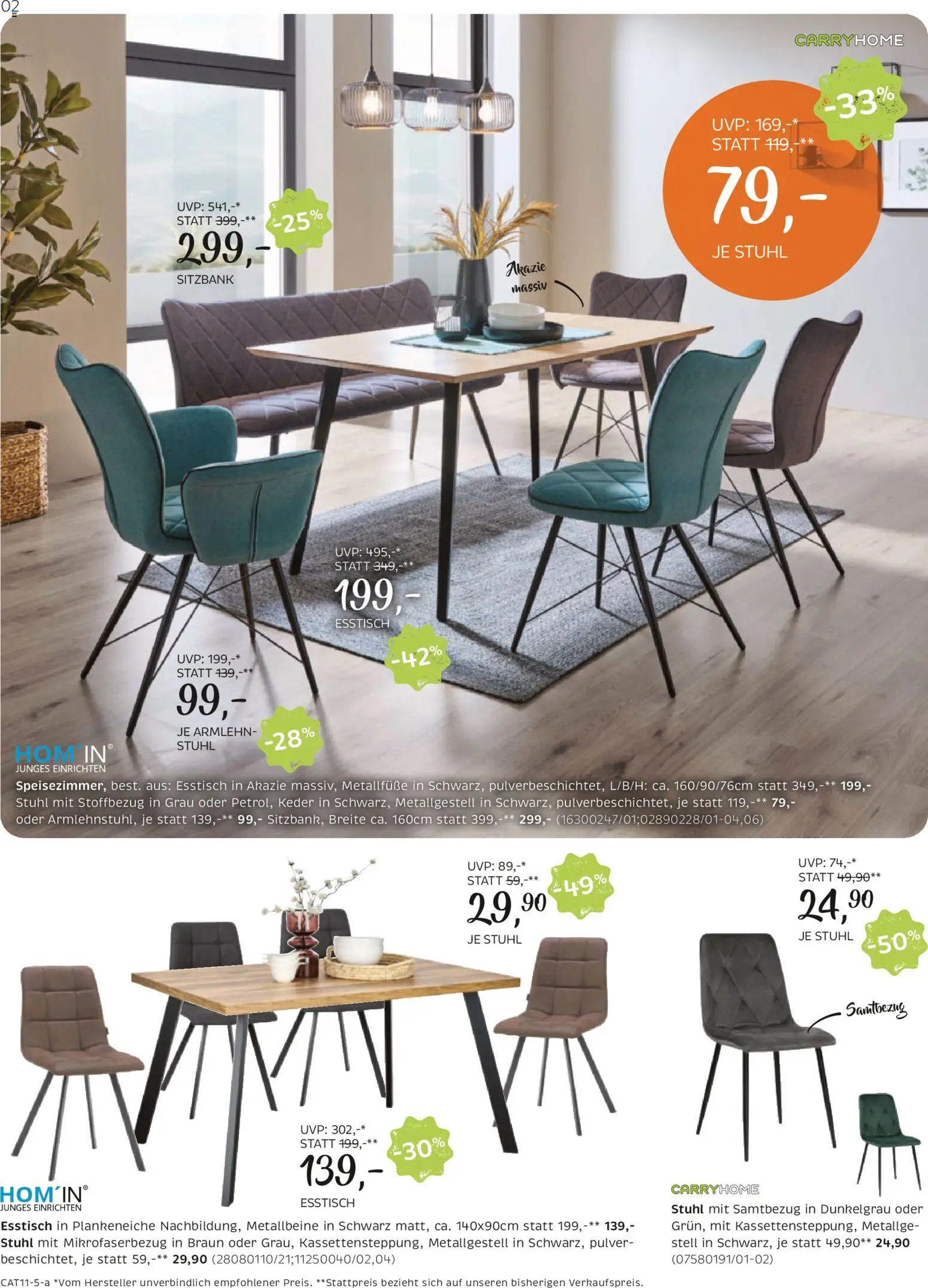 XXXLutz Carry Home gültig ab 04.11.2025 | Seite: 2 | Produkte: Stuhl