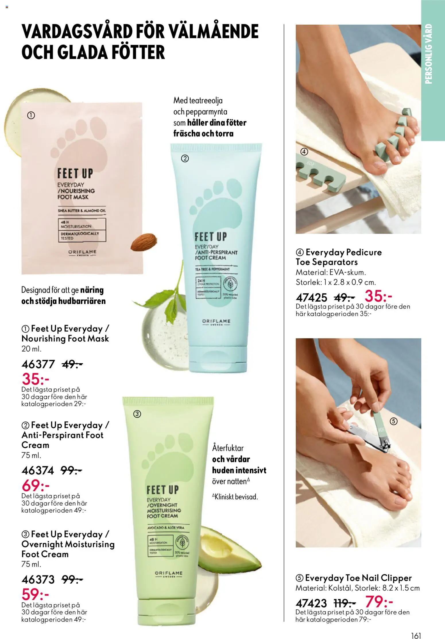Oriflame reklamblad aktuell från 19.11.2025 | Sida: 161 | Produkter: Avocado, Mask, Antiperspirant