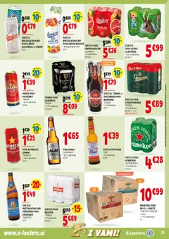 E.leclerc katalog akcije – veljaven od 12.11.2025 | Stran: 27 | Izdelki: Radler, Vino, Pivo, Grenivka