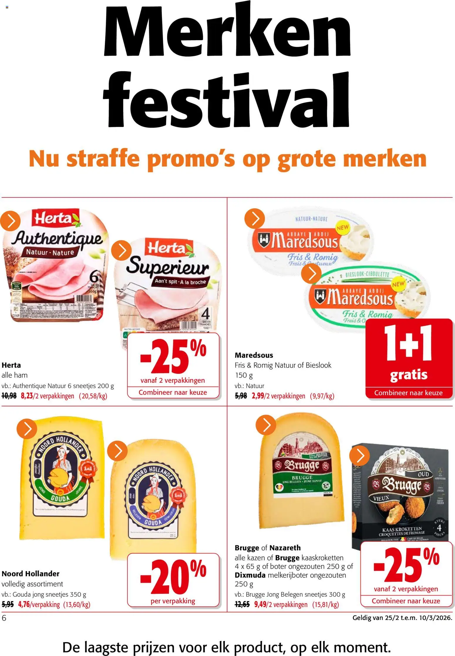 {H1} | Pagina: 6 | Producten: Oven, La, Boter, Kaas