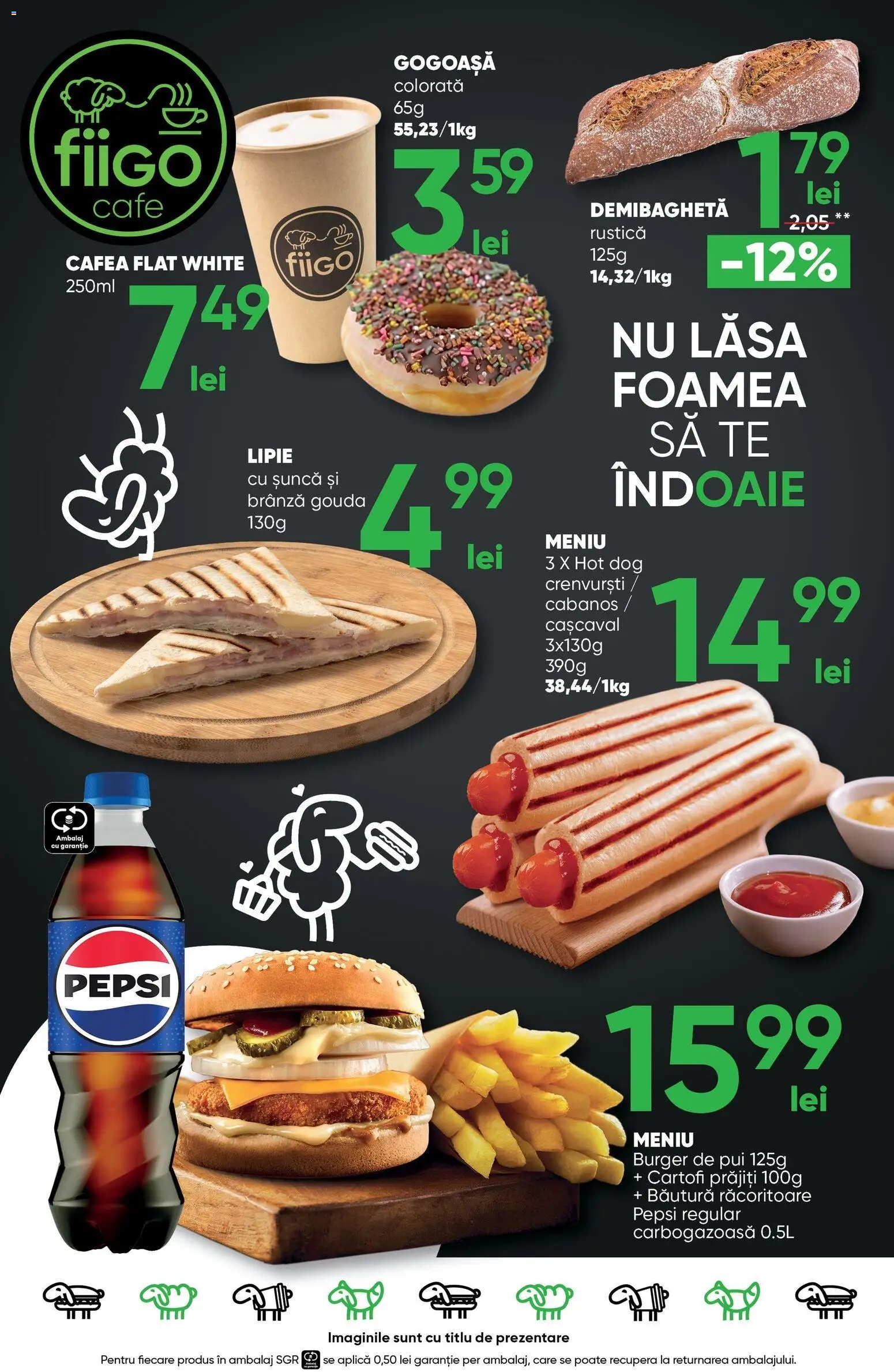 Noul catalog Profi – valabil de la 26.11.2025 | Pagină: 10 | Produse: Cașcaval, Crenvurști, Șuncă, Gouda