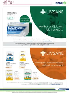 BENU Gyógyszertárak Akciós újság - amely érvényes a következő dátumtól: 01.12.2025 | Oldal: 5 | Termékek: Vitamin c