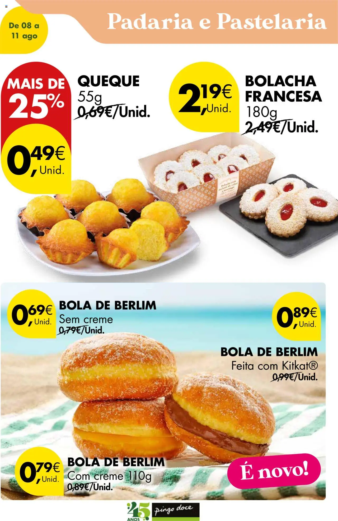 Pingo Doce Poupe este Fim de Semana │ válido de 08.08.2025 | Página: 9 | Produtos: Padaria, Creme