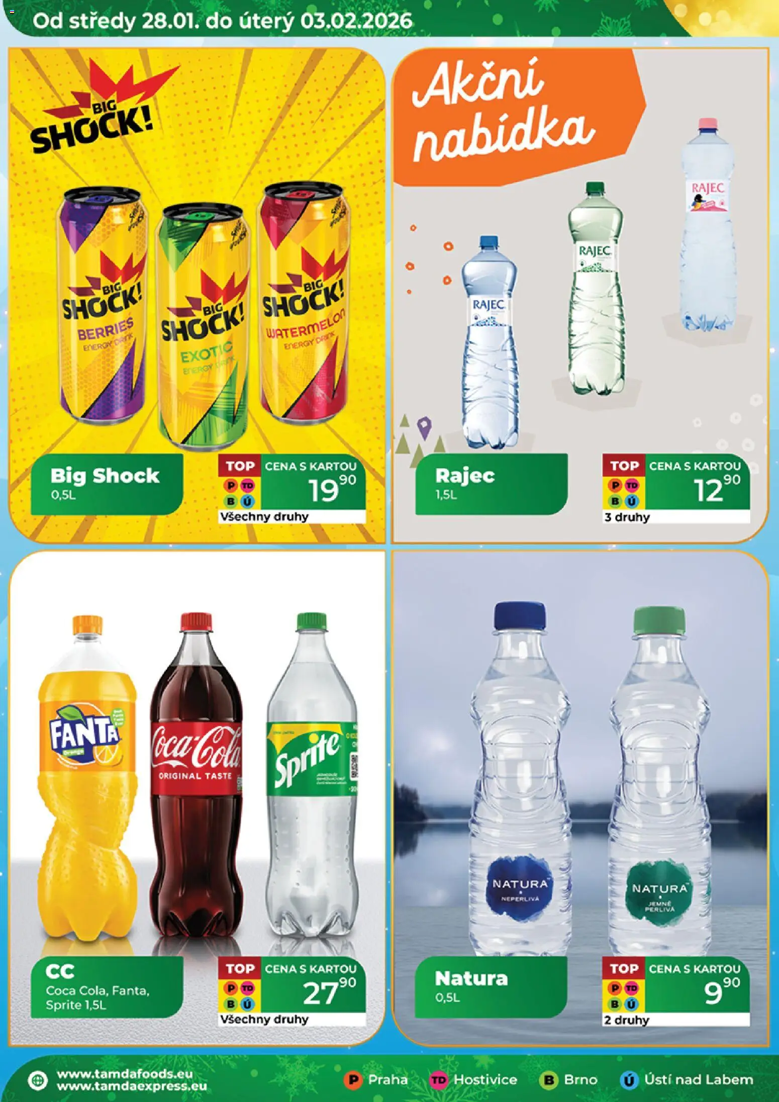 Tamda Foods leták od 28.01.2026 | Strana: 16 | Produkty: Fanta, Sprite, Big Shock