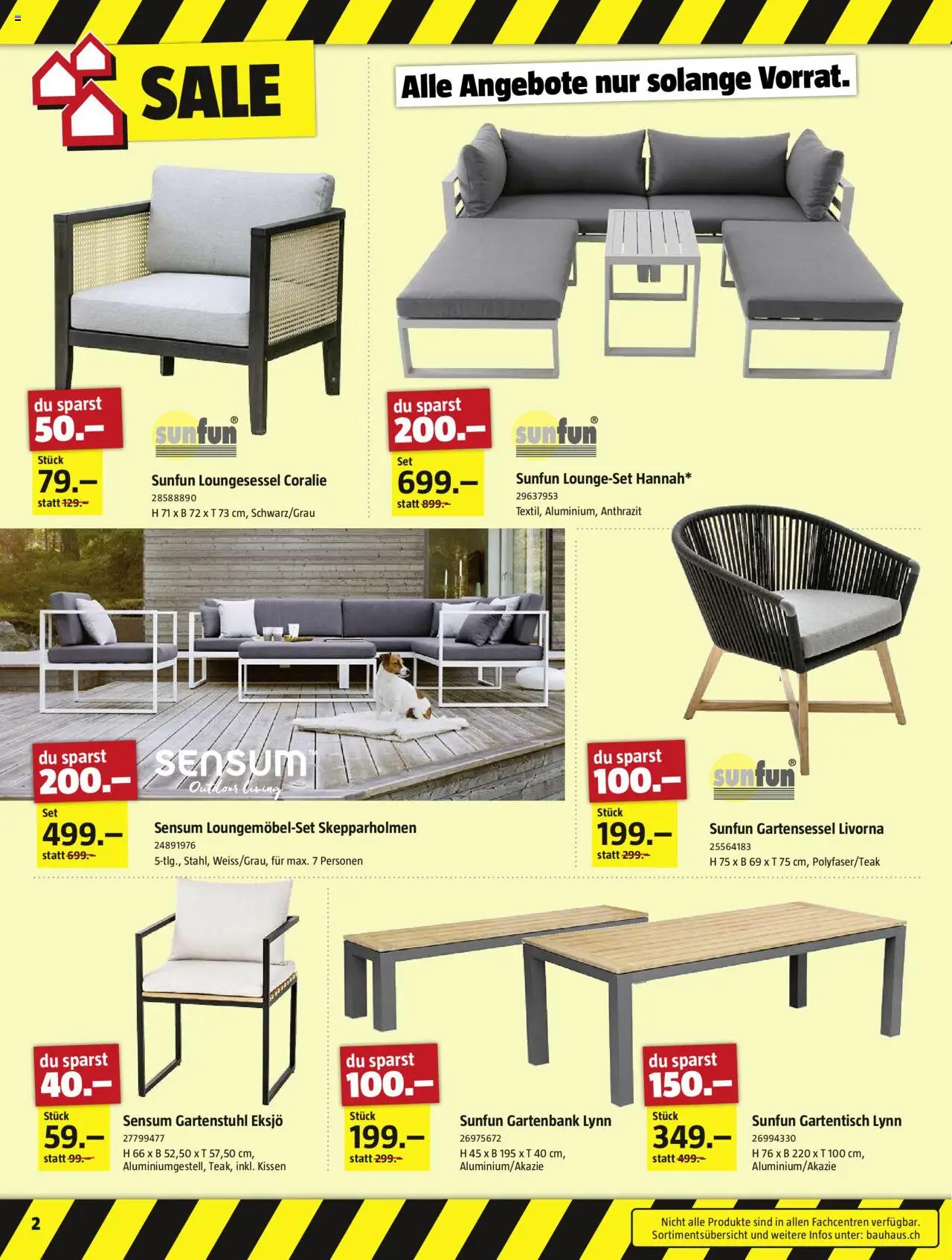 Bauhaus Aktionen ab 28.07.2025 | Seite: 2 | Produkte: Kissen