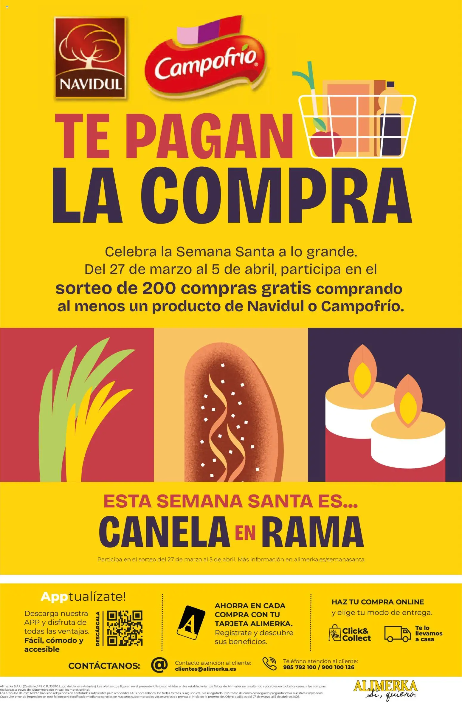 Alimerka Semana Santa  │ válido desde el 27.03.2026 | Página: 12 | Productos: Té, Teléfono, Prensa