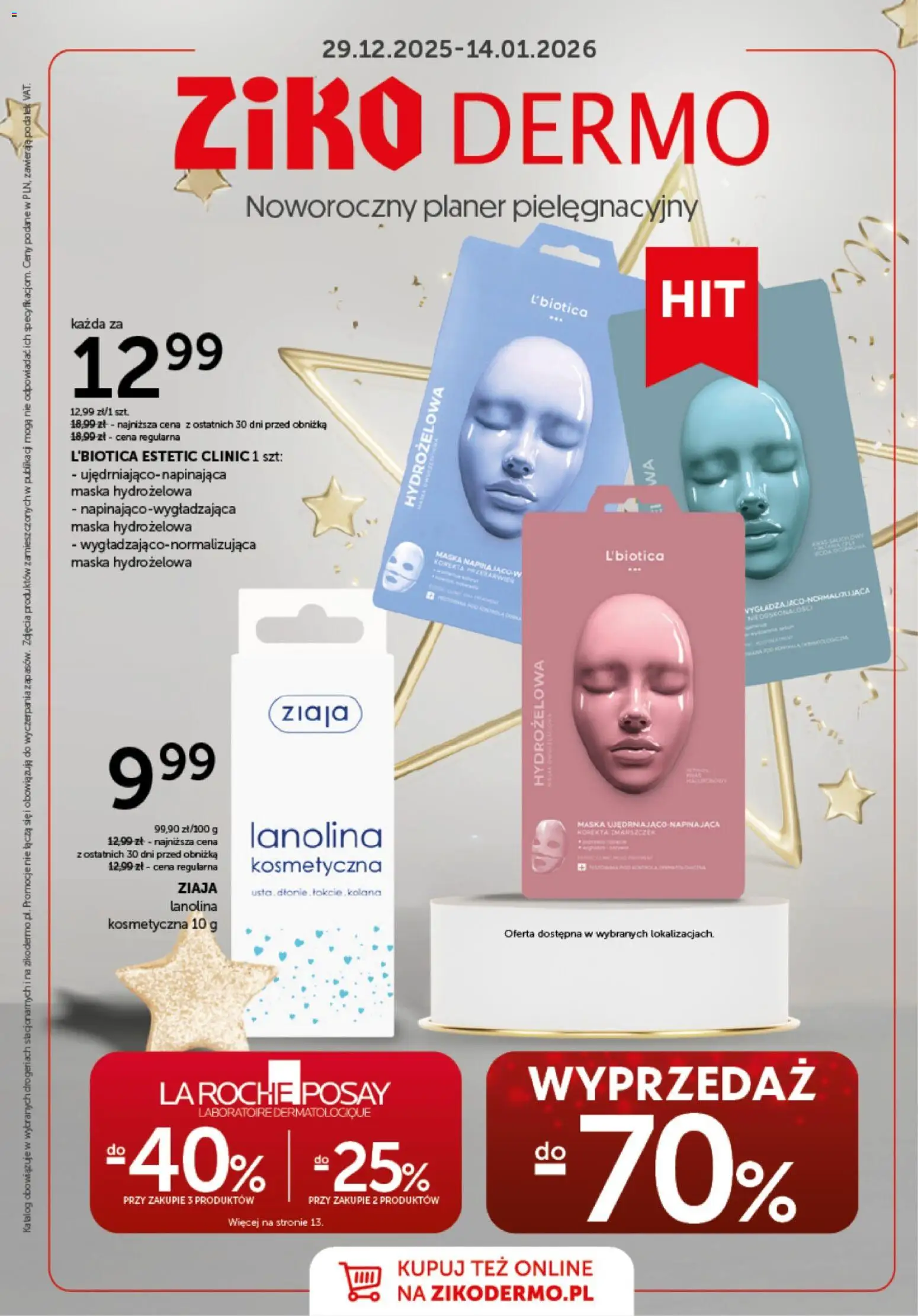 Ziko Gazetka od 29.12.2025 | Strona: 1 | Produkty: Maska