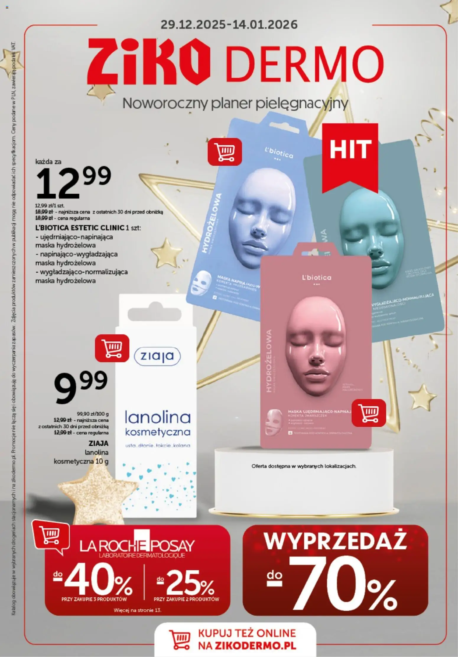 Ziko Gazetka od 29.12.2025 | Strona: 1 | Produkty: Maska