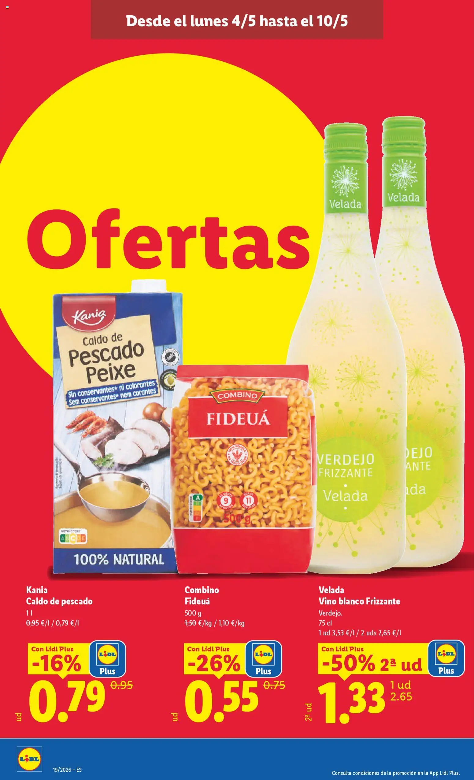 Lidl folleto │ válido desde el 04.05.2026 | Página: 14 | Productos: Vino, Pescado
