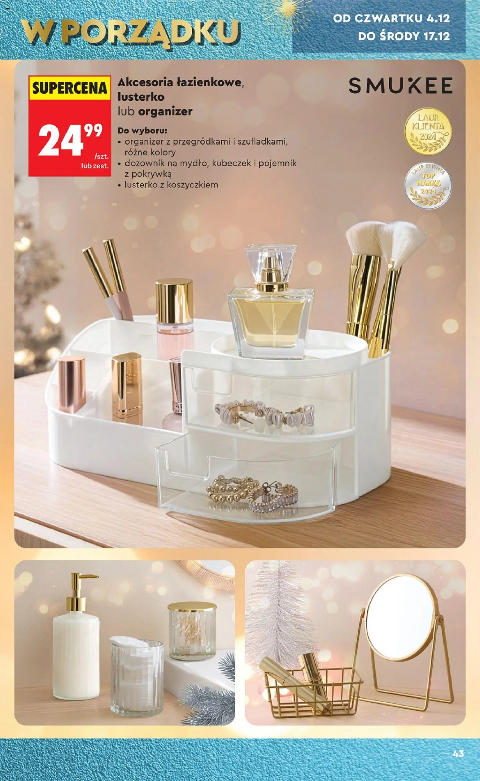 Biedronka gazetka - Hity i inspiracje od 29.11.2025 | Strona: 43