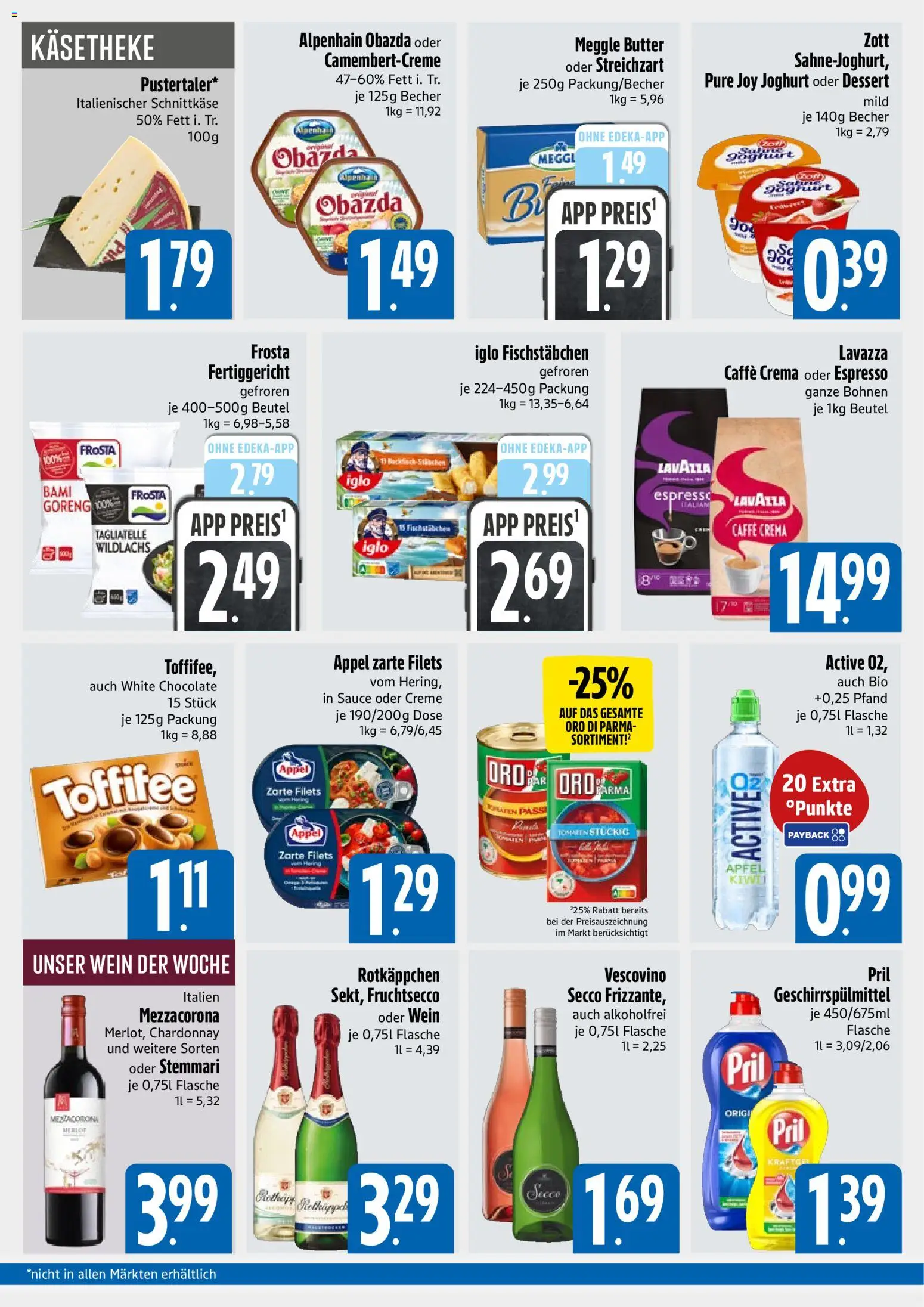 E xpress Prospekt 	 – gültig ab 23.02.2026 | Seite: 2 | Produkte: Merlot, Tomaten, Oro di parma, Toffifee