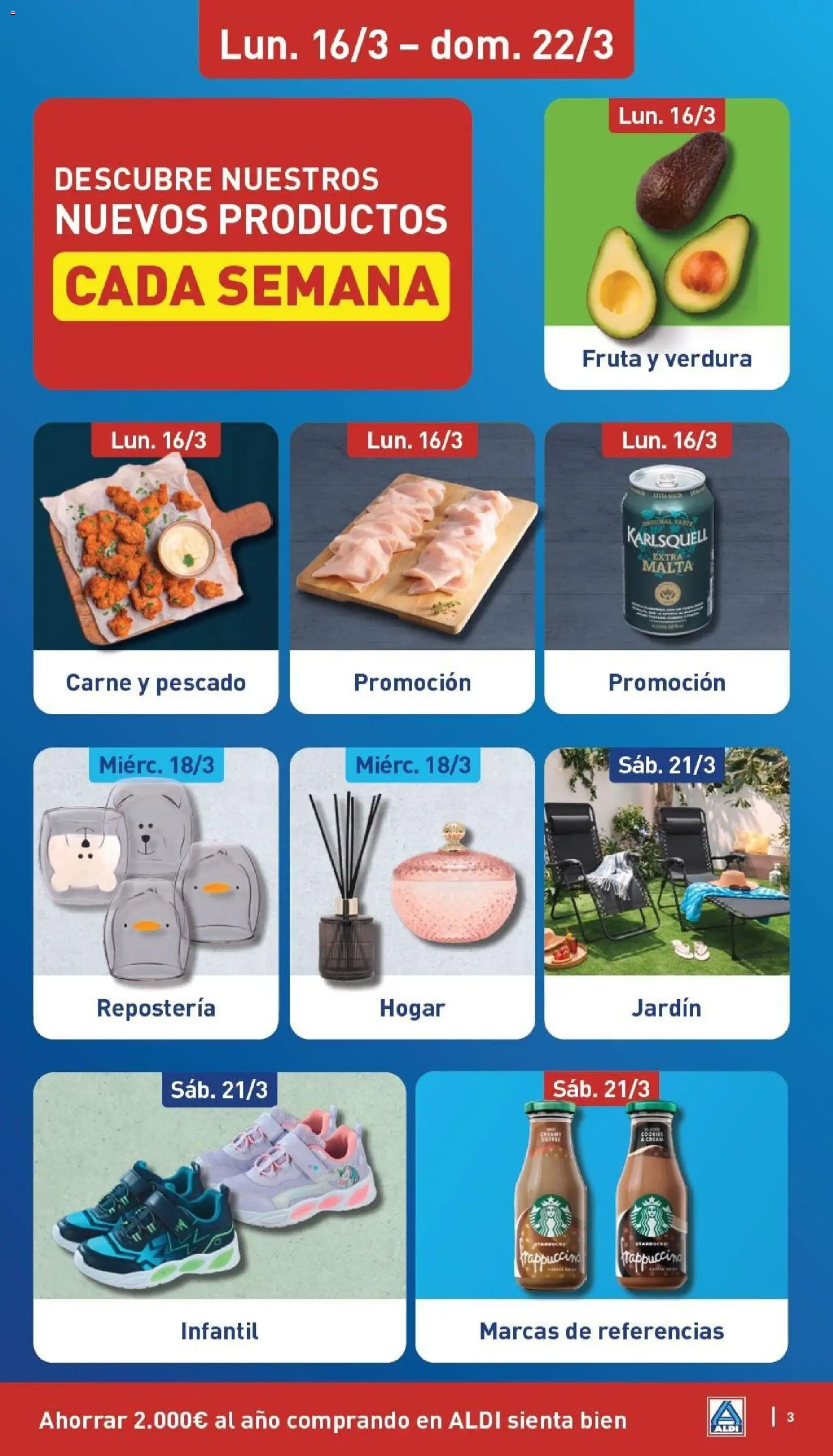 Aldi folleto Canarias │ válido desde el 16.03.2026 | Página: 3 | Productos: Pescado