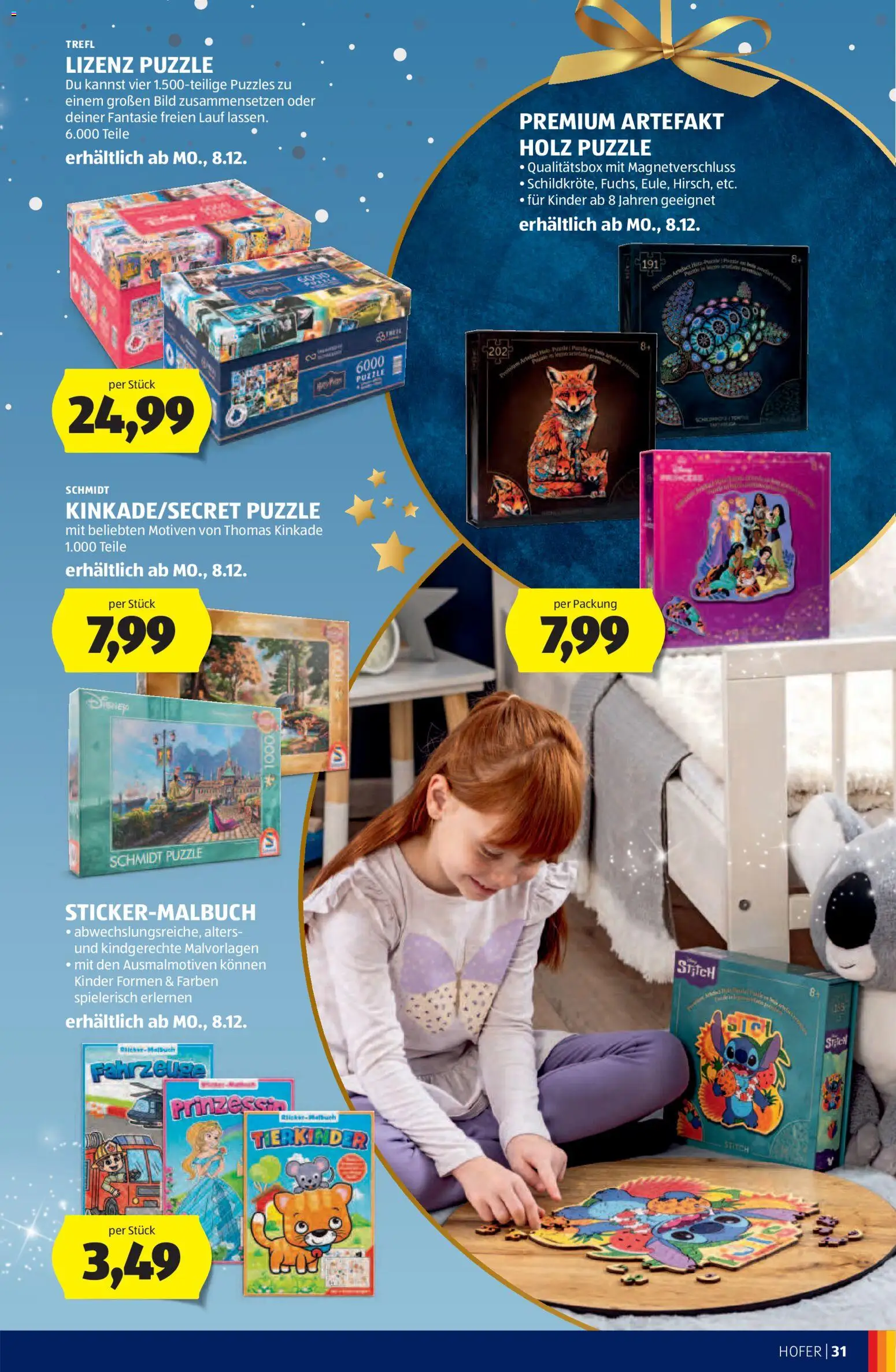 Hofer Weihnachtskatalog gültig ab 05.11.2025 | Seite: 31