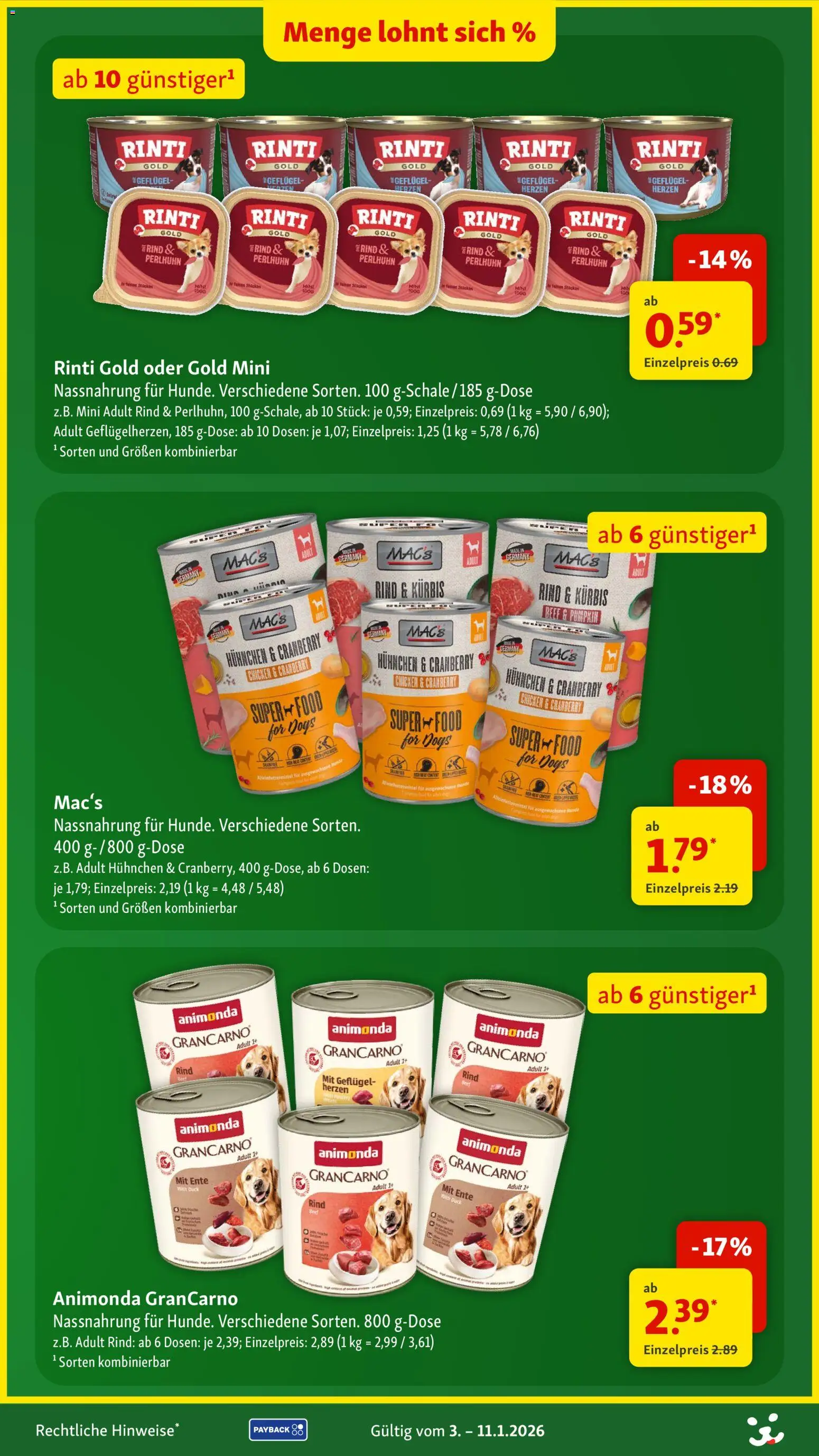 Fressnapf Aktionen – gültig ab 03.01.2026 | Seite: 15 | Produkte: Kürbis