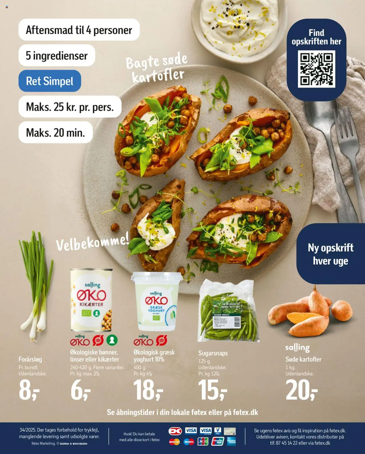 Føtex Tilbudsavis gyldig fra 15.08.2025 | Side: 12 | Produkter: Kartofler, Forårsløg, Linser, Kikærter