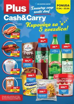 Plus Cash & Carry katalog - pregled Plus Cash & Carry kataloga - važi od 17.04.2026