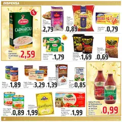Anteprima del volantino Volantino Paghi Poco	 valido a partire dal 27.12.2025 | Pagina: 14 | Prodotti: Tagliatelle, Salsa, Astice, Sugo