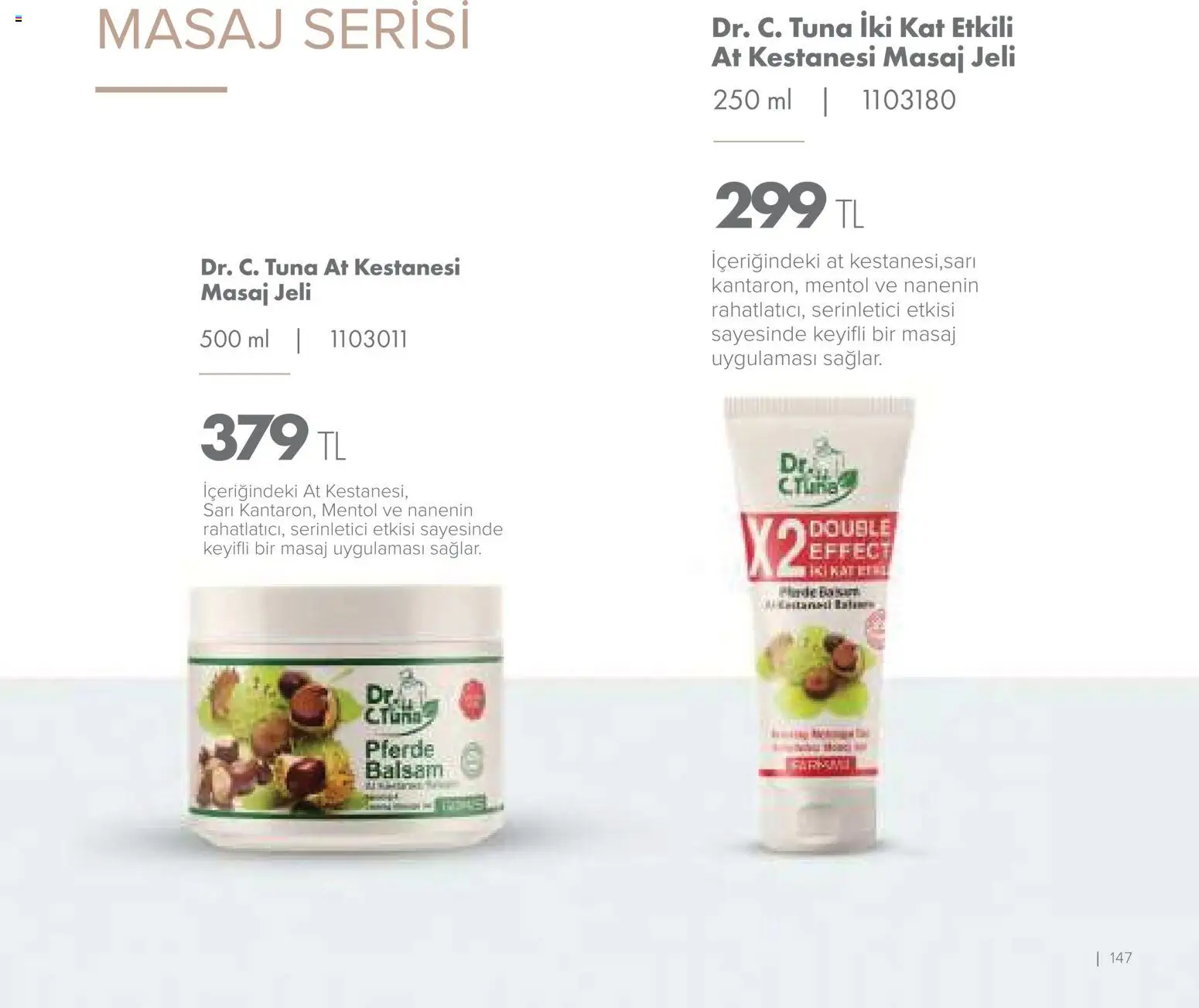 Farmasi Katalog - 01.11.2025 tarihinden itibaren geçerlidir | Sayfa: 147