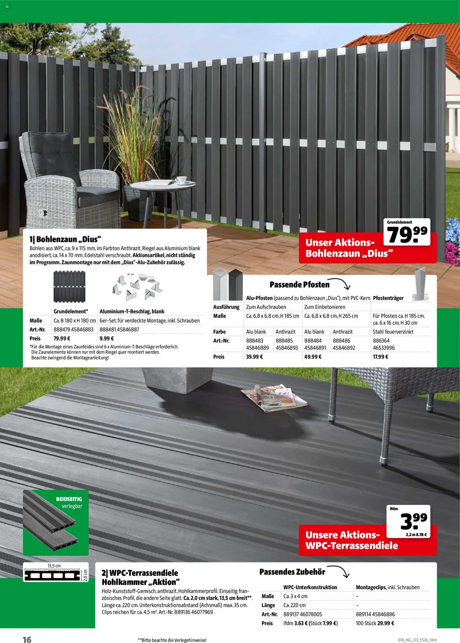 Hagebau Gartengestaltungsortiment – gültig ab 02.03.2026 | Seite: 16