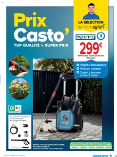 Castorama - Prévisualisation de Castorama La collection jardin valide à partir de 26.02.2025 | Page: 105 | Produits: Nettoyeur haute pression, Mousse