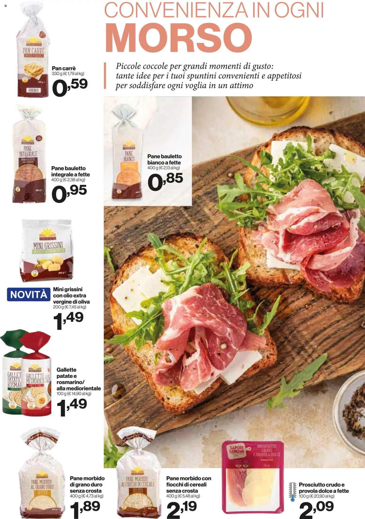 Volantino IN's del 14.01.2026 | Pagina: 6 | Prodotti: Fiocchi, Olio, Gallette, Olio extra vergine