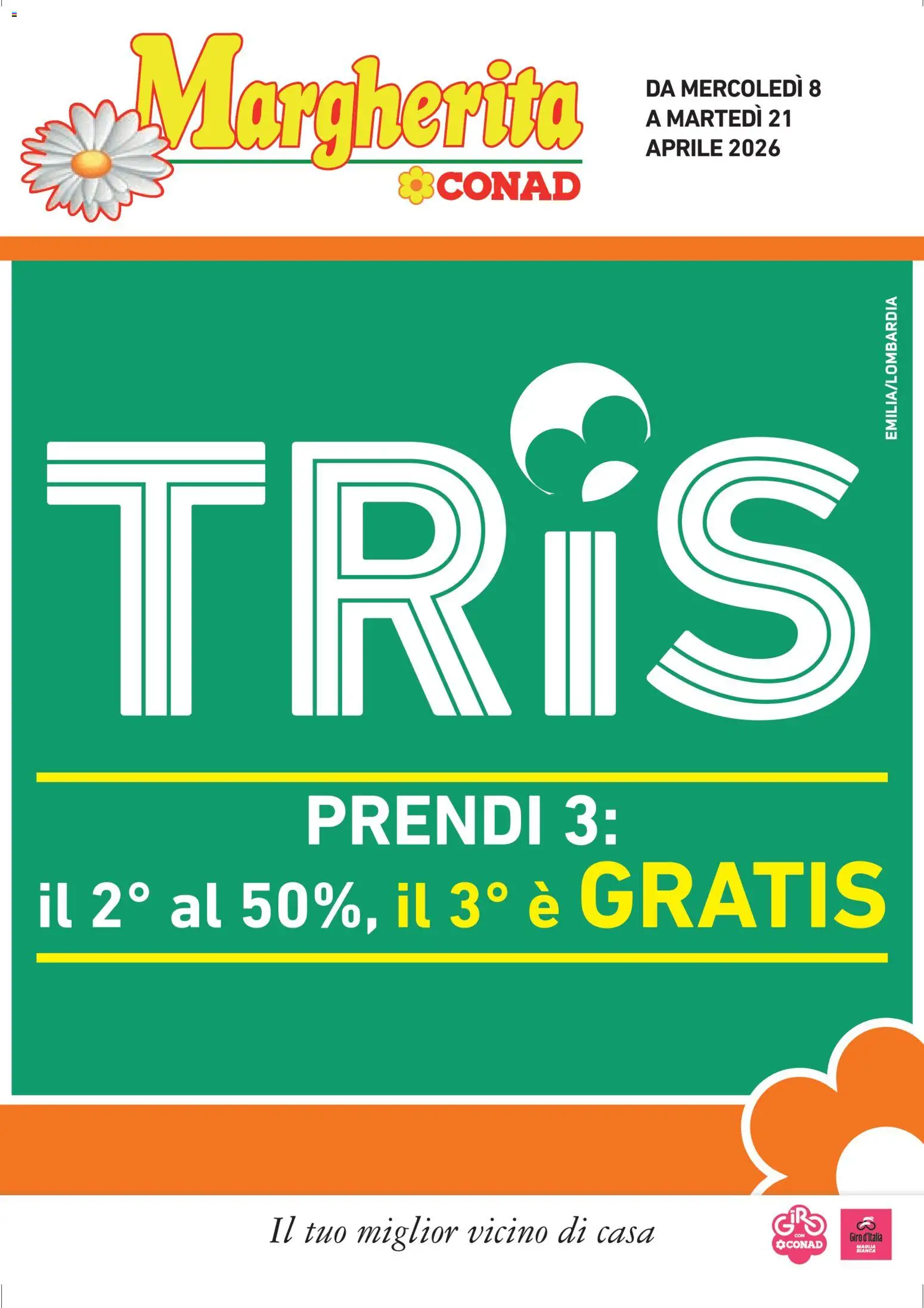 Volantino Conad del 08.04.2026 | Pagina: 1 | Prodotti: The