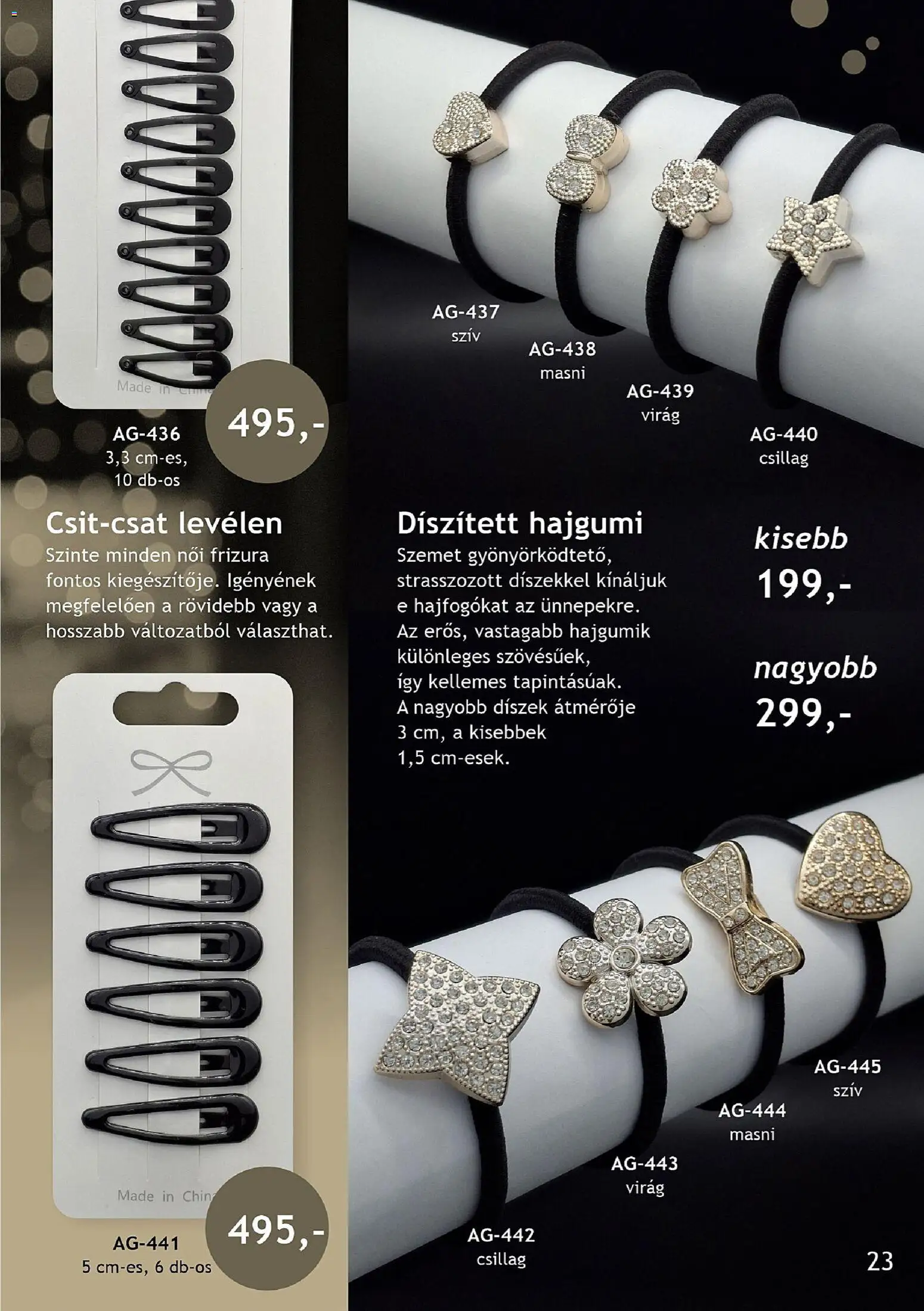 Betly akciós ujság - amely érvényes a következő dátumtól: 07.11.2025 | Oldal: 23 | Termékek: Hajgumi, Virag