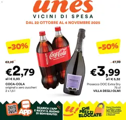 Anteprima del volantino Unes Promozioni catalogo valido a partire dal 22.10.2025