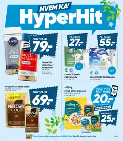 Bilka - Tilbudsavis uge 18 gyldig fra 24.04.2026 | Side: 7 | Produkter: Kaffe, Rosiner, Toilet, Instant Kaffe