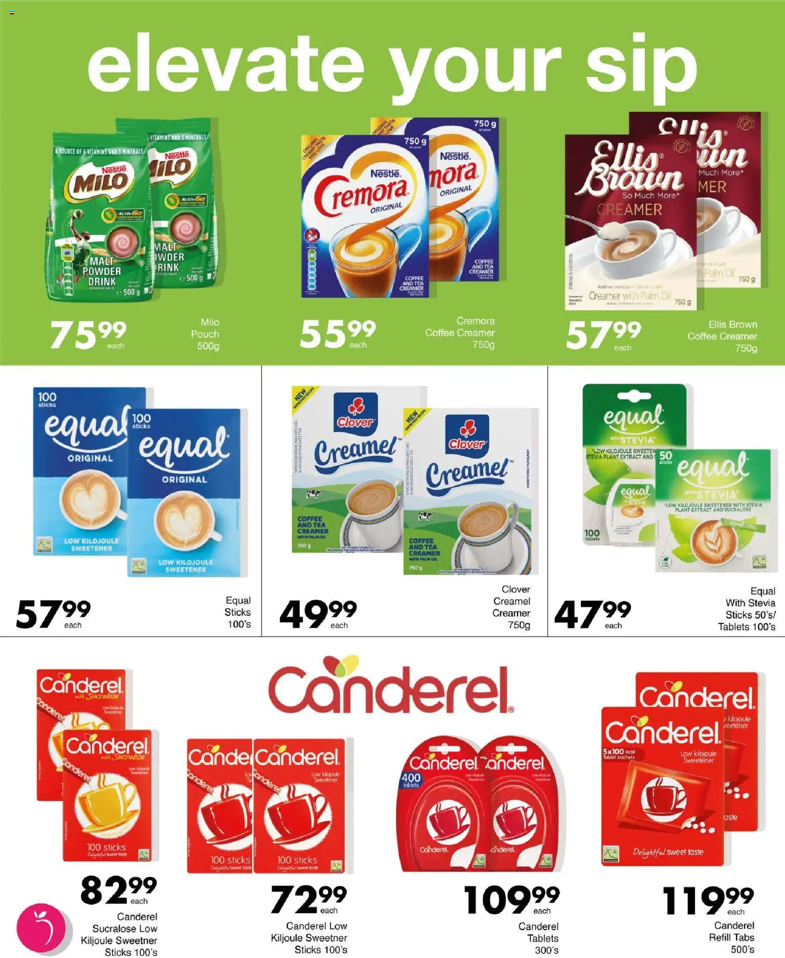 New Save catalogue – valid from 15.01.2026 | Page: 33 | Products: Sweetener, Vitamins, Creamer, Powder
