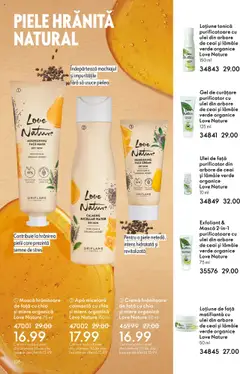 Ofertele Oriflame valabile de la 01.10.2025 | Pagină: 106 | Produse: Exfoliant, Gel de curățare, Ulei, Apă micelară