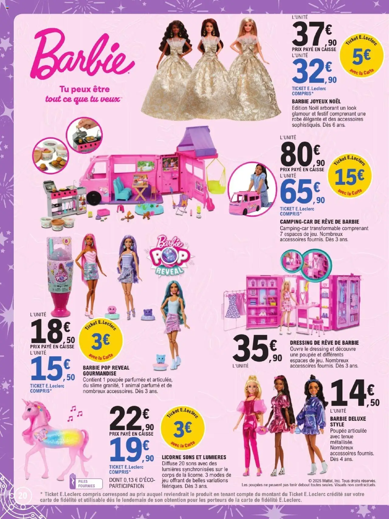 {H1} | Page: 20 | Produits: Robe, Poupée, Dressing, Piles