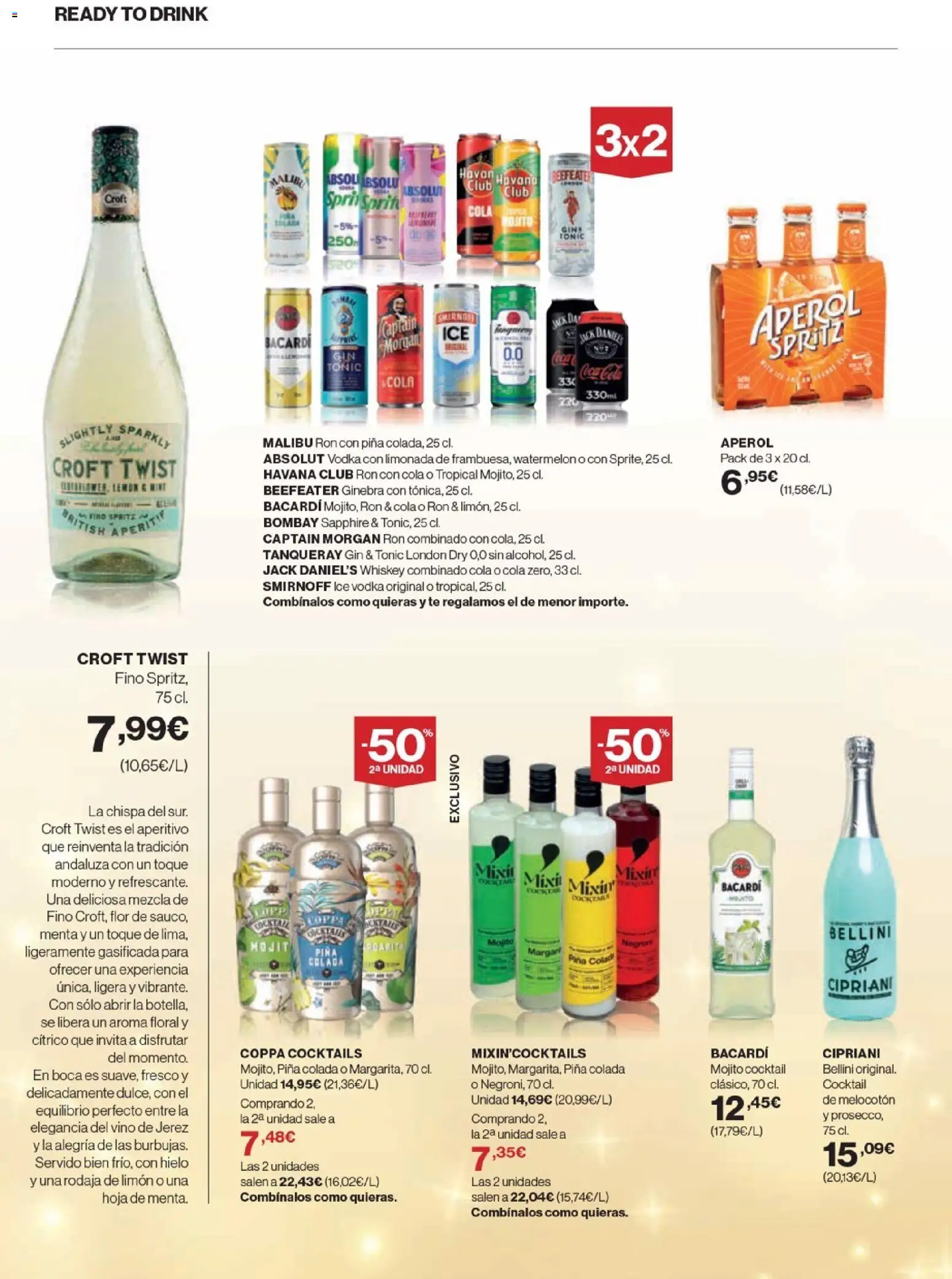 Hipercor - Bodega Navidad 25 │ válido desde el 20.11.2025 | Página: 36 | Productos: Ηλεκτρονικα ειδη, Ginebra, Té, Μαρμελάδα ροδάκινο