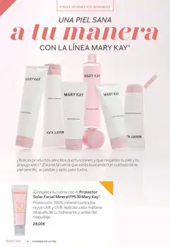 Mary Kay folleto │ válido desde el 16.04.2025 | Página: 4 | Productos: Protector solar, Toner