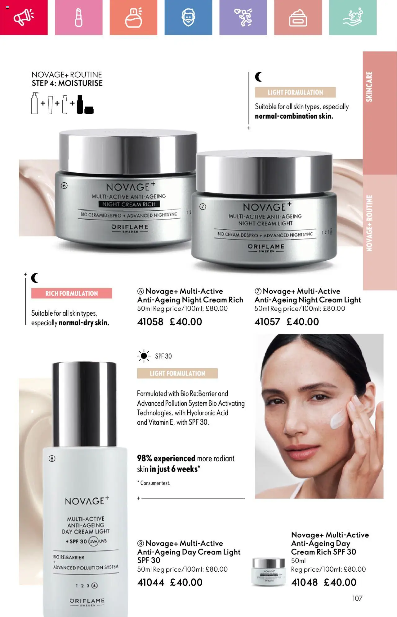  | Page: 107 | Products: Cream