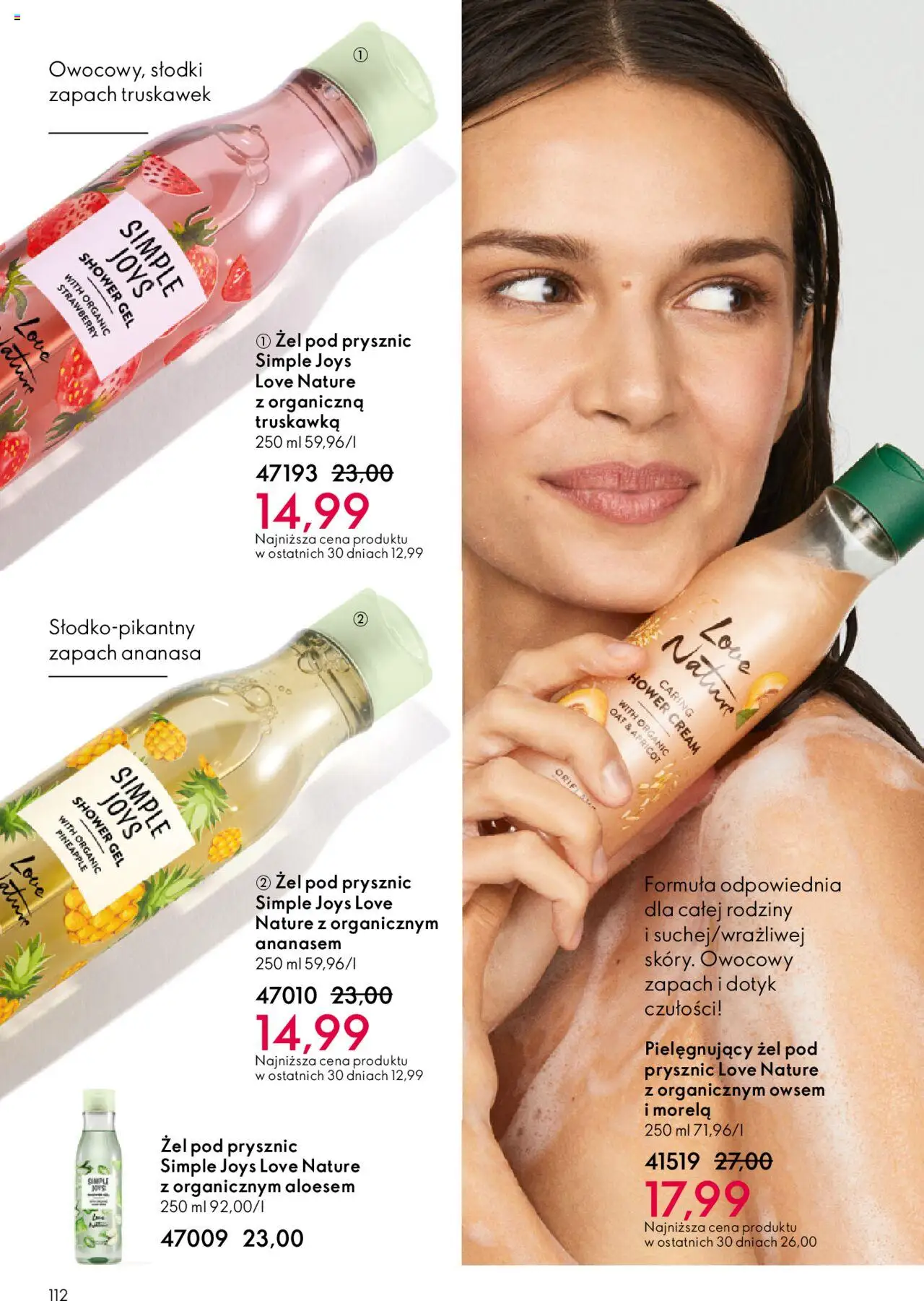 Oriflame Katalog 15 2025 od 22.10.2025 | Strona: 112 | Produkty: Prysznic, Zapach, Żel pod prysznic