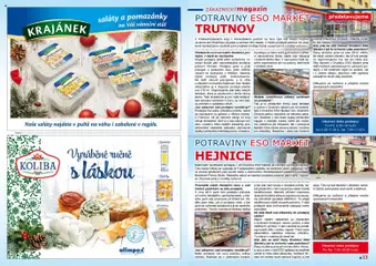 Náhled letáku Eso market leták od 10.12.2025 | Strana: 8 | Produkty: Parenica, Saláty, Pomazánky, Kuličky