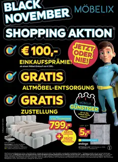 Möbelix Black - Friday ab 04.11.2025 gültig