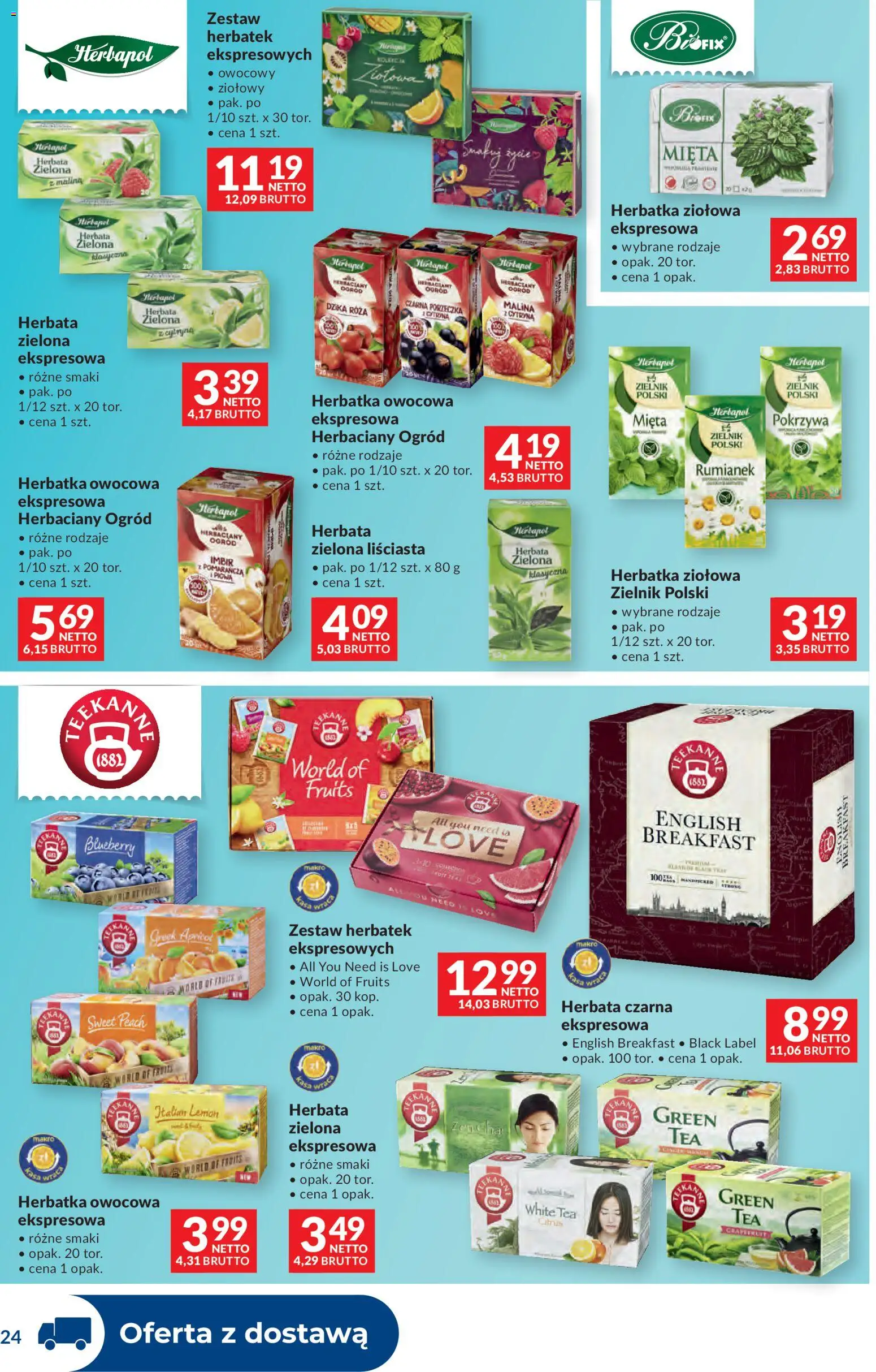 Makro gazetka - Dystrybucja do sklepów od 14.04.2026 | Strona: 24 | Produkty: Cytryna, Maliny, Porzeczka, Black Label