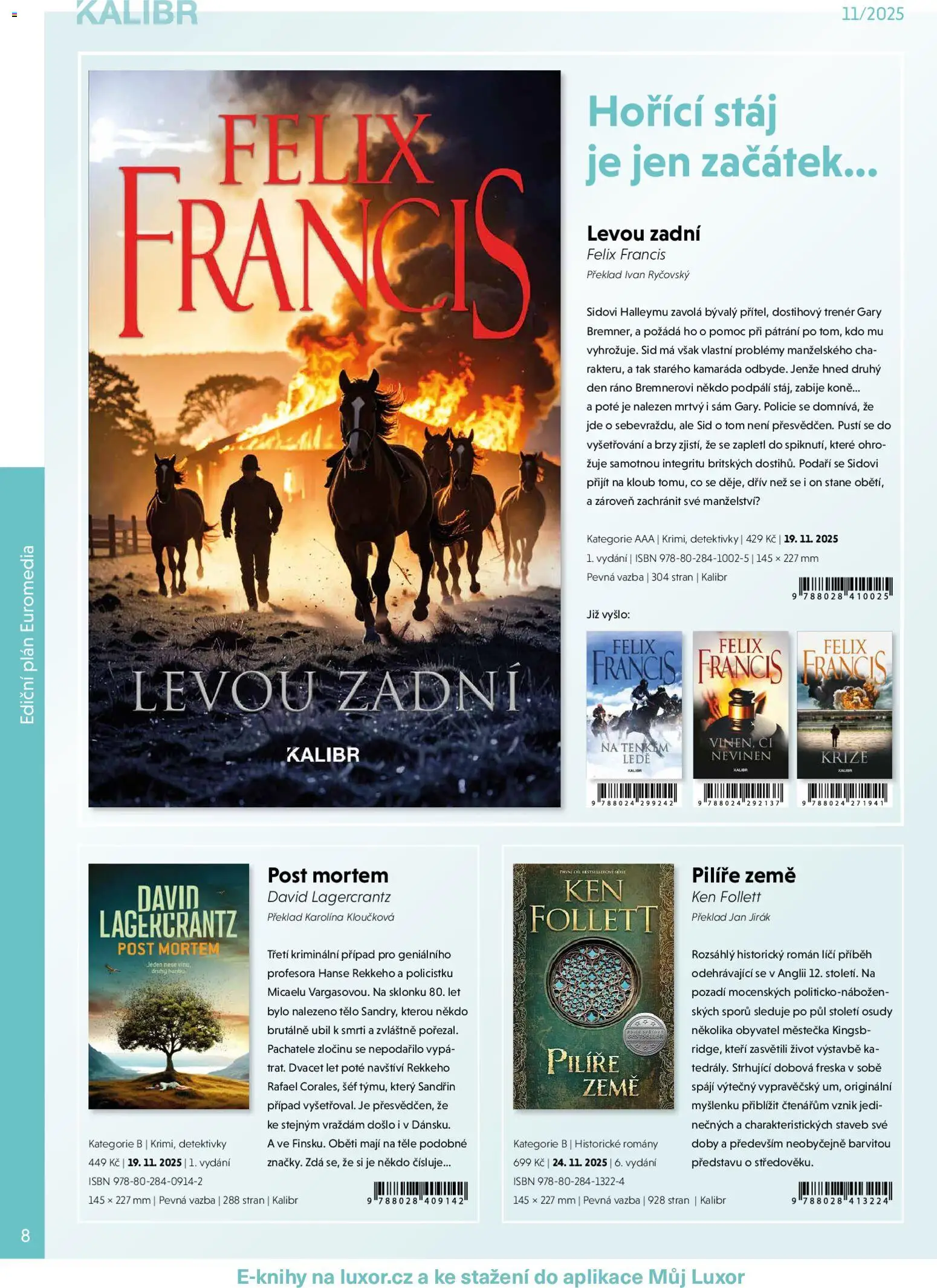 Knižní klub leták - listopad 2025 od 01.11.2025 | Strana: 8 | Produkty: Felix