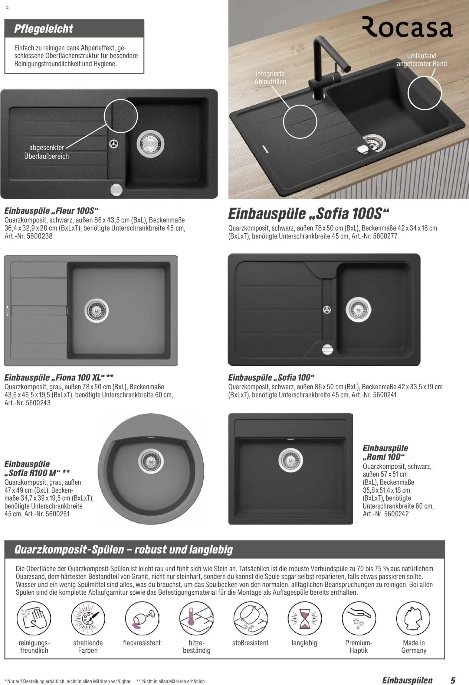 Toom Baumarkt  Wohnen & Haushalt 2026 – gültig ab 01.01.2026 | Seite: 5 | Produkte: Wasser