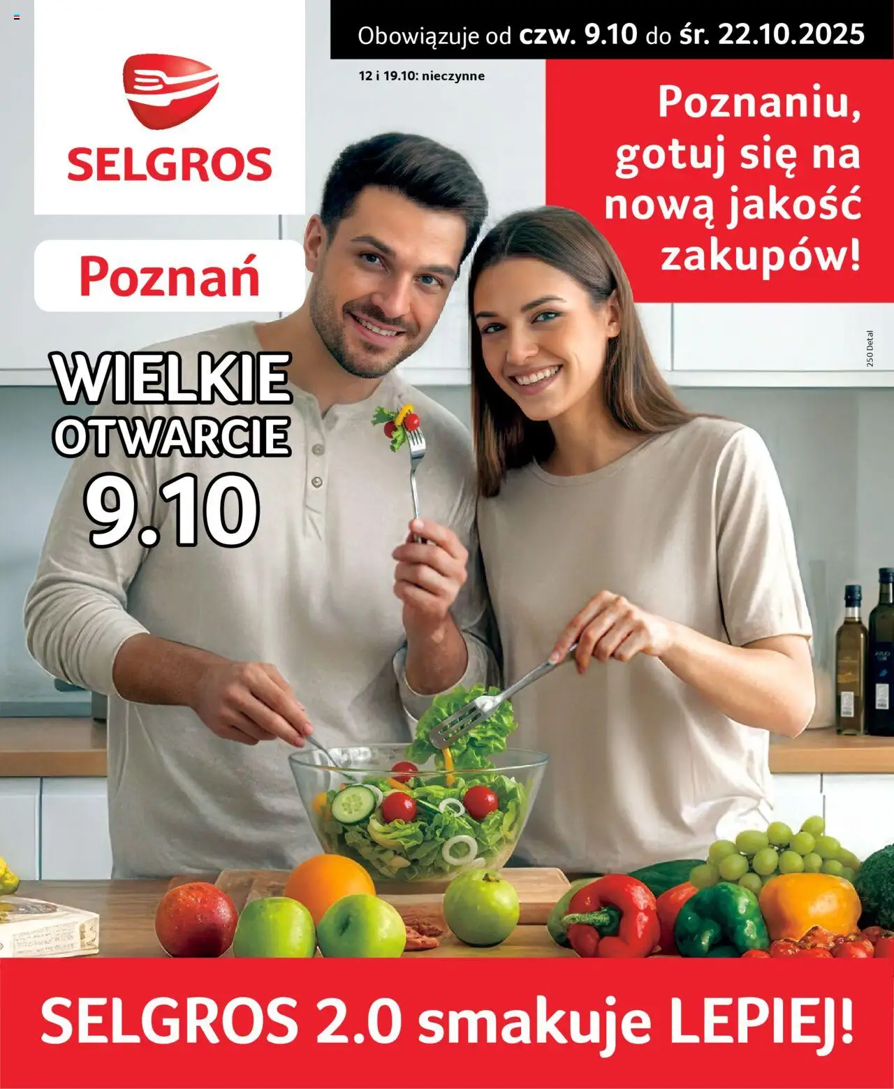Selgros cash&carry Gazetka - Poznań markowe produkty od 09.10.2025 | Strona: 1