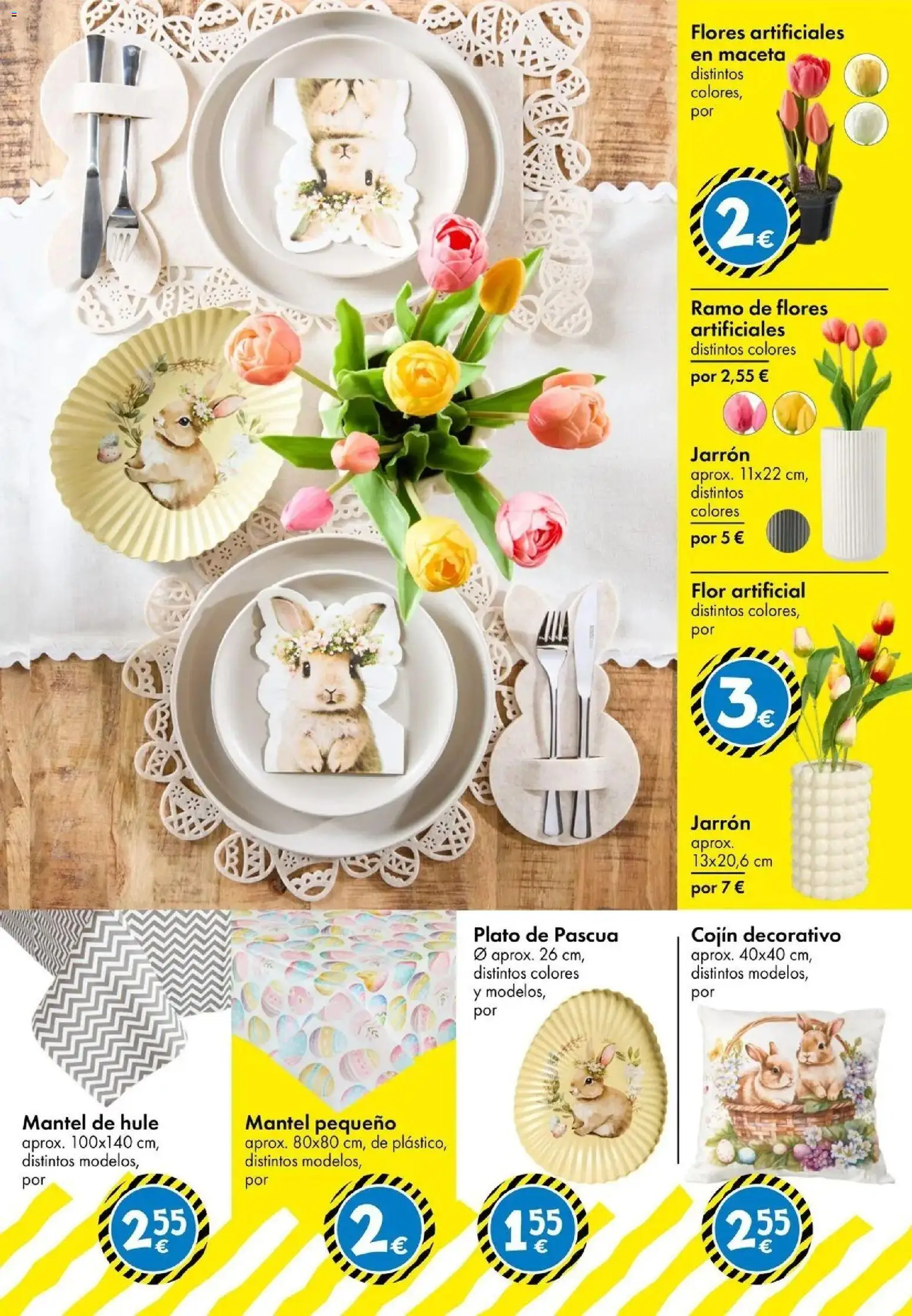 TEDi - Empaquetado con amor │ válido desde el 06.03.2026 | Página: 4 | Productos: Mantel, Cojín, Maceta, Jarrón