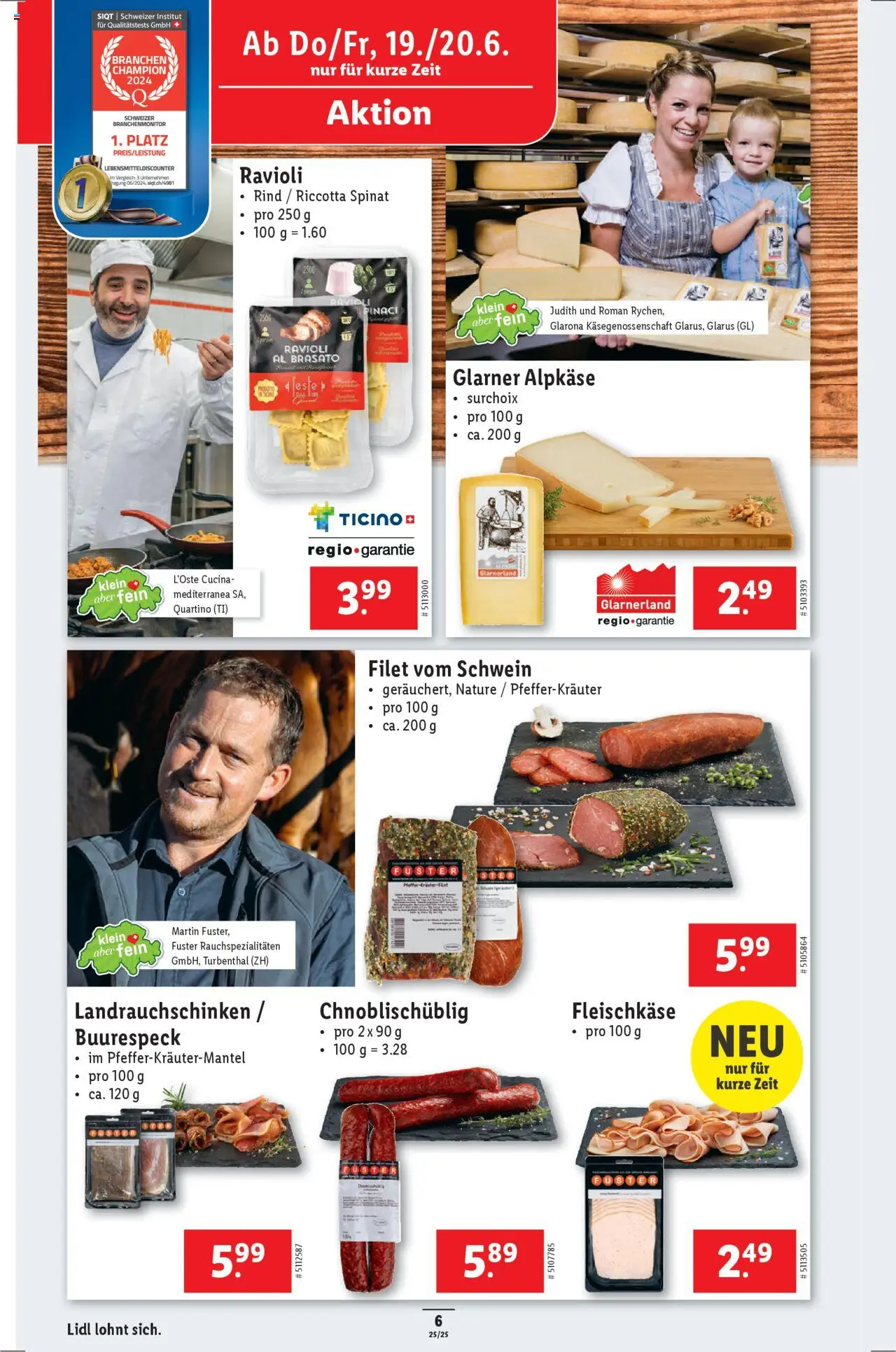 Lidl Aktionen Klein aber fein ab 19.06.2025 | Seite: 6