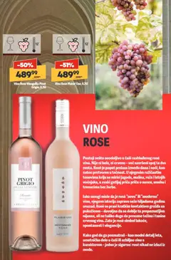 Vino Rose Vinogallia Pinot Grigio, 0.75l, Rose wine Vinogallia Pinot Grigio, 0.75l - pregled Mega Maxi kataloga - važi od 13.11.2025 | Strana: 14