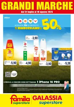 Anteprima del volantino Galassia Grandi Marche catalogo valido a partire dal 31.07.2025