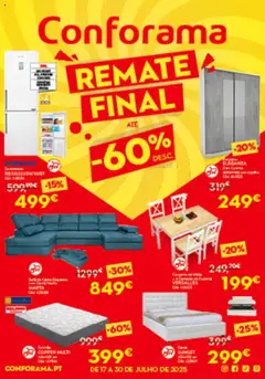 Pré-visualização Conforama folheto válido de 17.07.2025